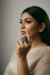 Vighnaharta Ganesh Statement Ring