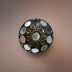 Celestial Mirror Disc Ring