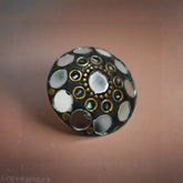 Celestial Mirror Disc Ring