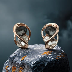 Eclipse Orbit Stud Earrings