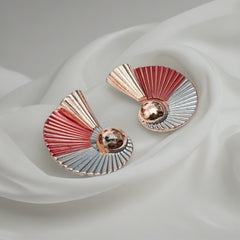 Radiant Arc Statement Earrings