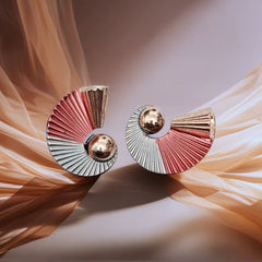 Radiant Arc Statement Earrings