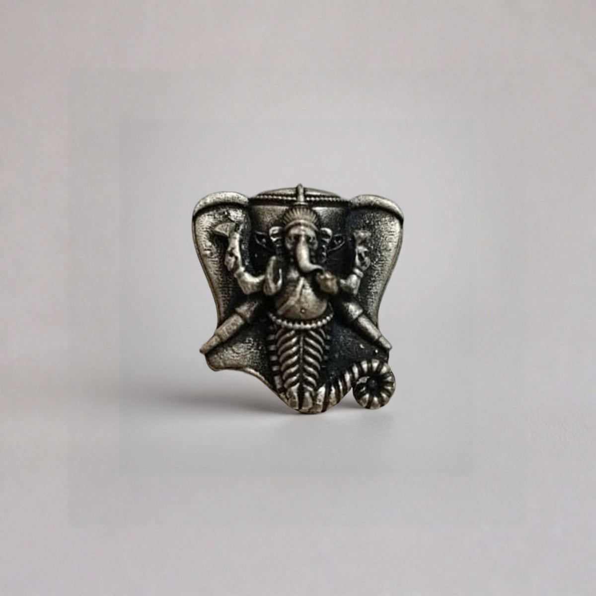 Vighnaharta Ganesh Statement Ring