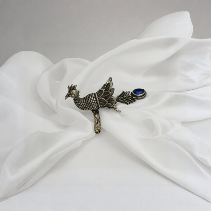 Neelkanth Bird Statement Ring
