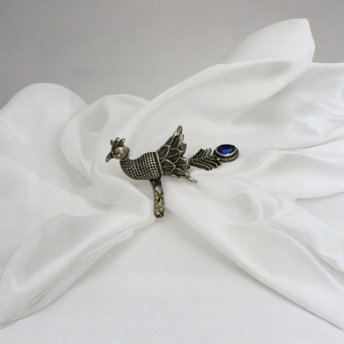 Neelkanth Bird Statement Ring