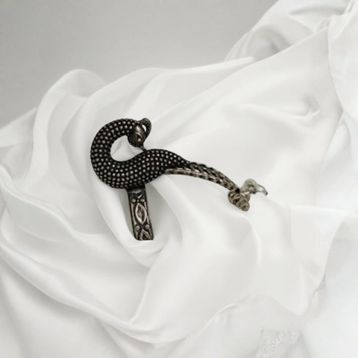 Mayura Curve Statement Ring