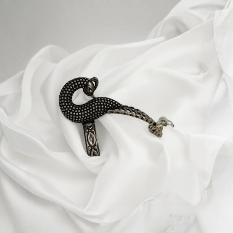 Mayura Curve Statement Ring