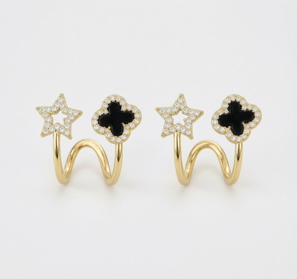 Dazzle21 Western Style Trending Combo Pack of 2 Korean Studs Earrings For Women And Girls Alloy Drops & Danglers, Stud Earring, Earring Set