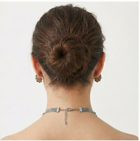 Vintage Rose Blossom Statement Jewelry Set