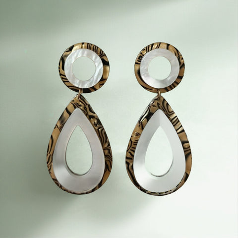 Stylish Teardrop Dangler Earrings for Women & Girls