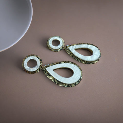 Stylish Teardrop Dangler Earrings for Women & Girls