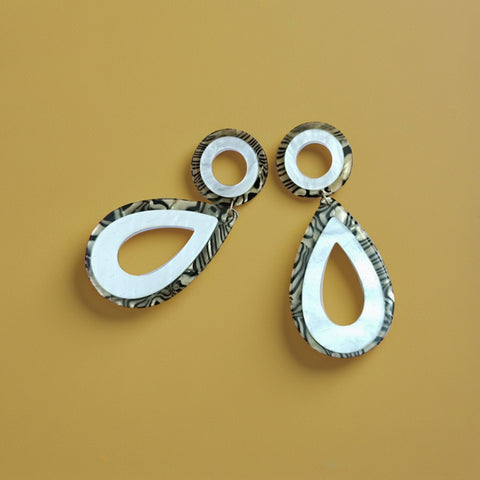 Stylish Teardrop Dangler Earrings for Women & Girls