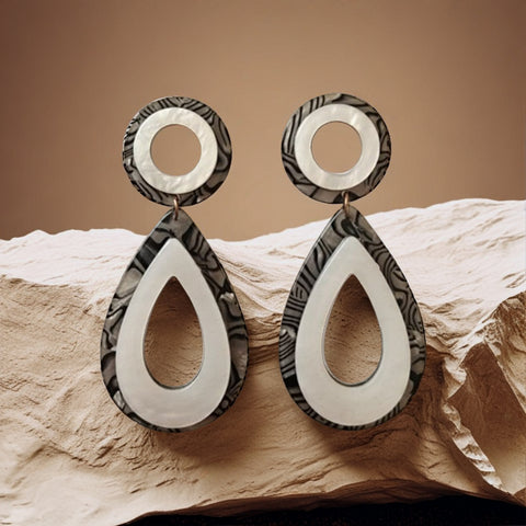 Stylish Teardrop Dangler Earrings for Women & Girls