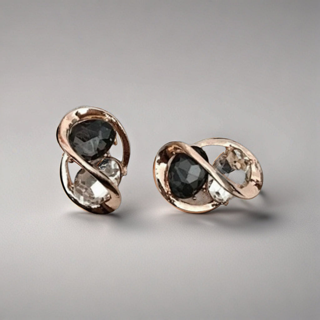 Eclipse Orbit Stud Earrings
