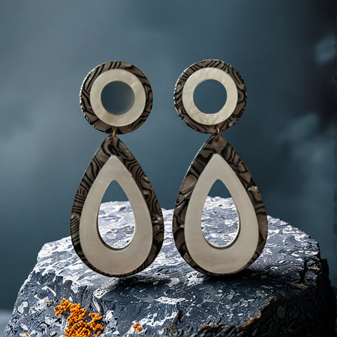 Stylish Teardrop Dangler Earrings for Women & Girls