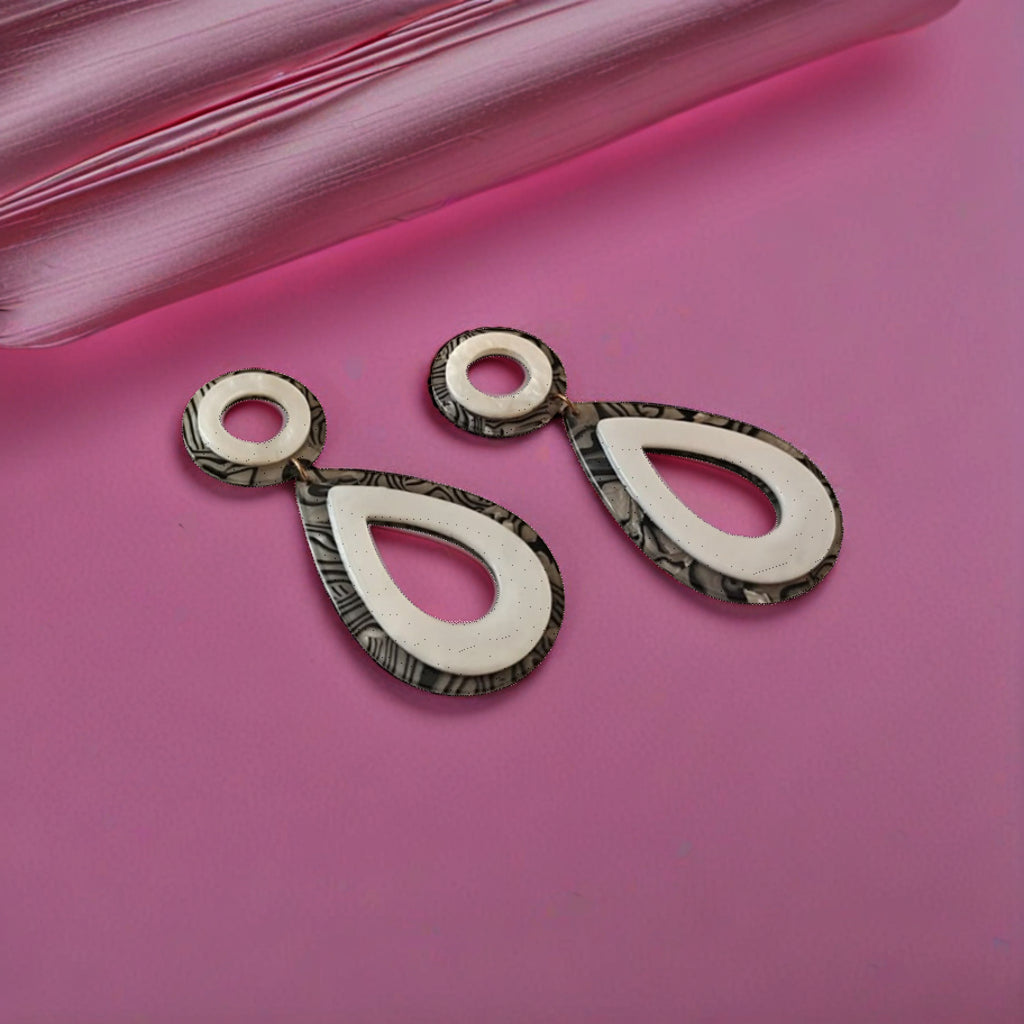 Stylish Teardrop Dangler Earrings for Women & Girls