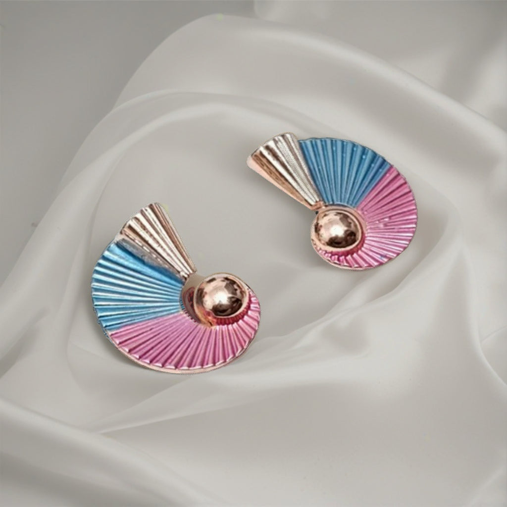 Radiant Arc Statement Earrings