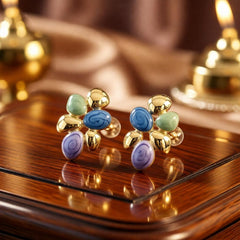 Galaxy Glow Abstract Earrings