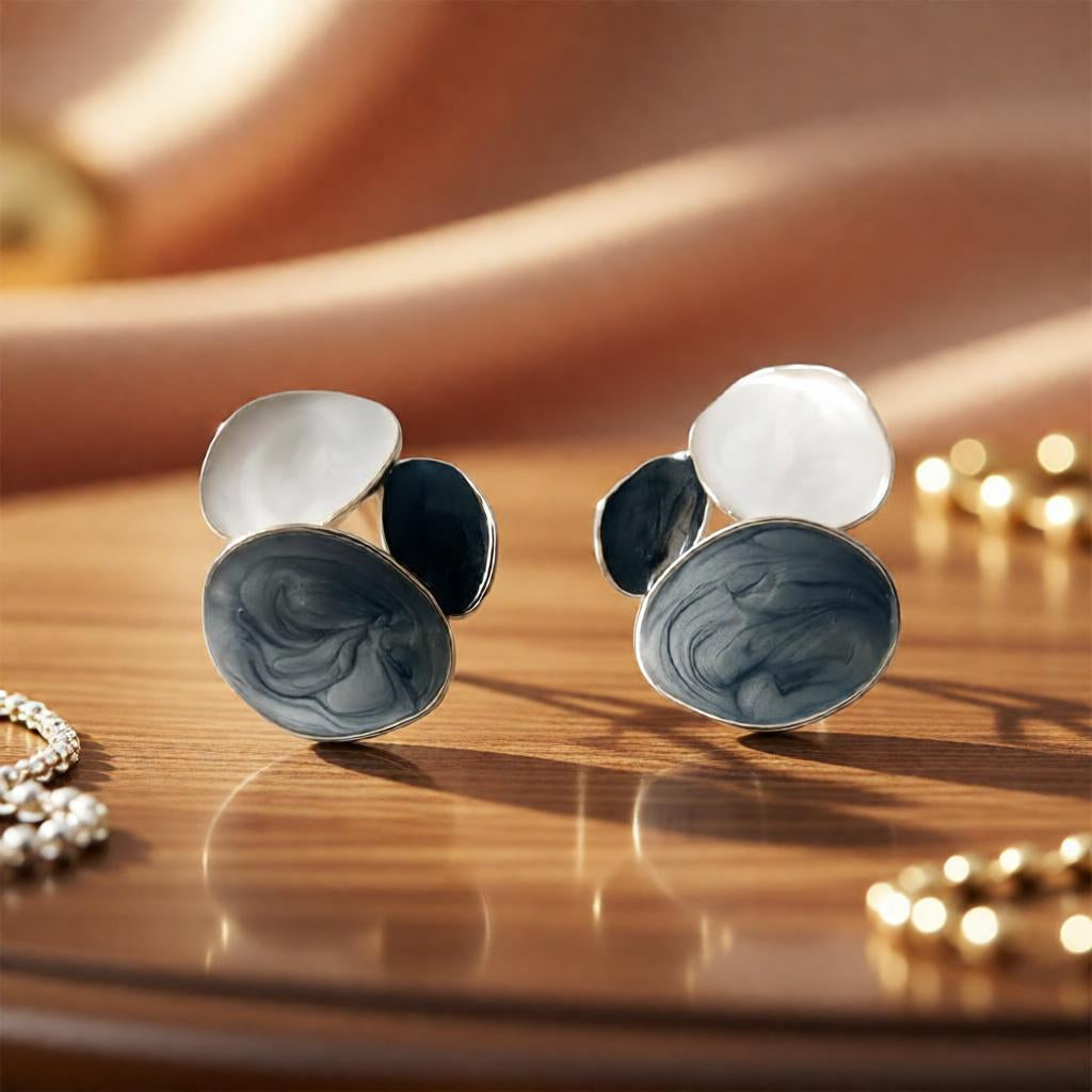 Pastel Bloom Statement Earrings