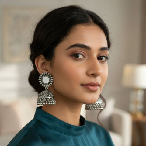 Oxidised Antique Boho Earrings Collection