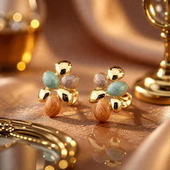 Galaxy Glow Abstract Earrings