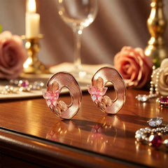 Celestial Blossom Statement Studs