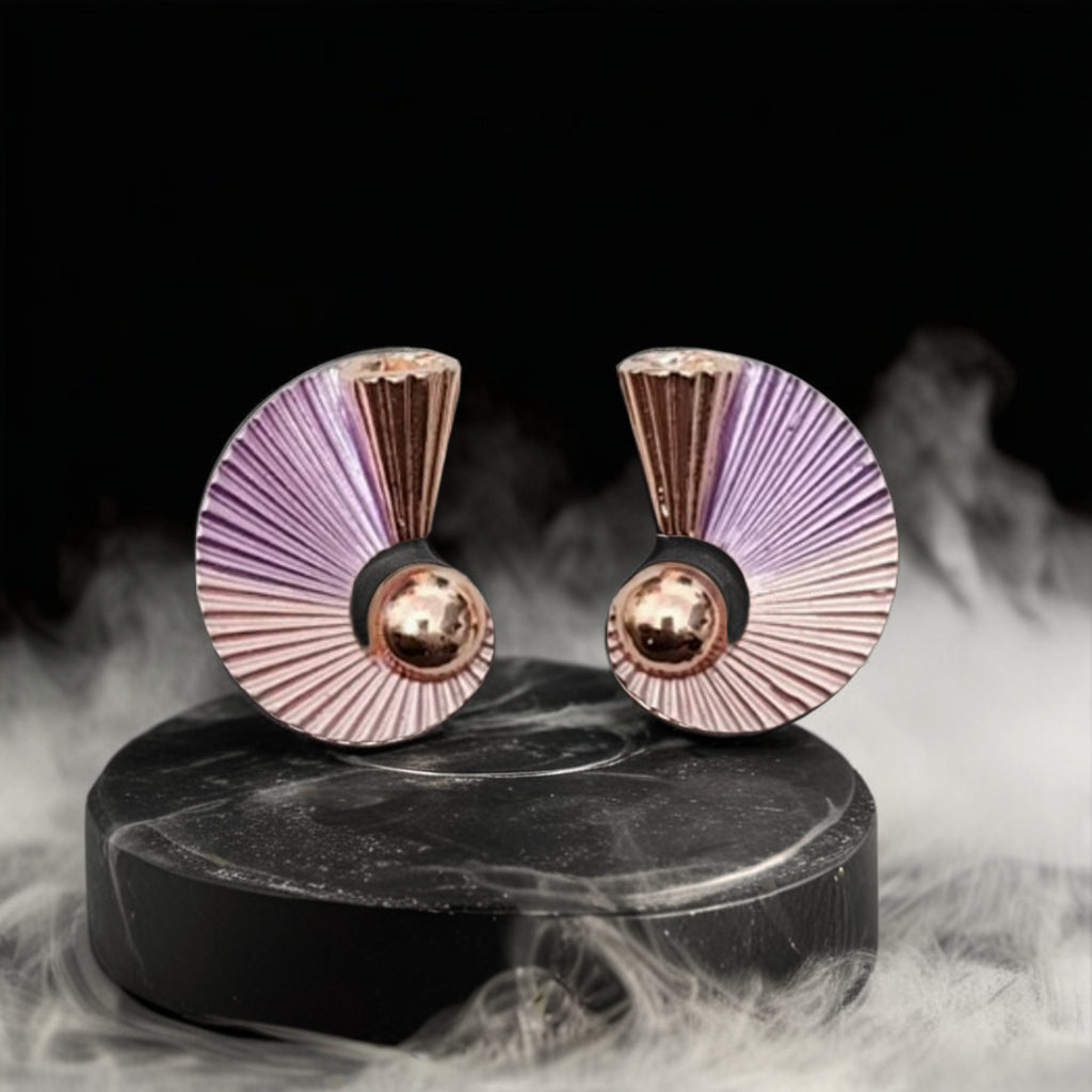 Radiant Arc Statement Earrings