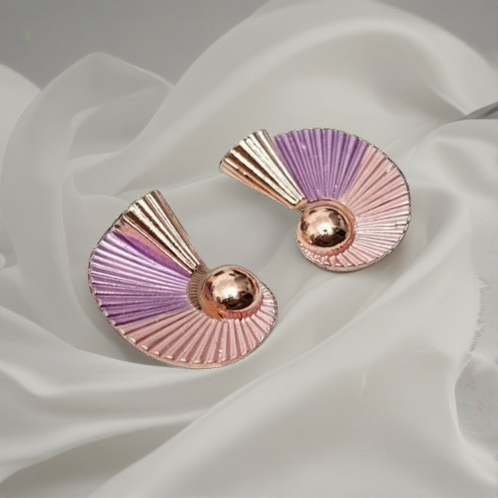 Radiant Arc Statement Earrings