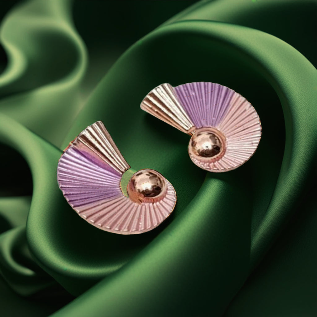 Radiant Arc Statement Earrings