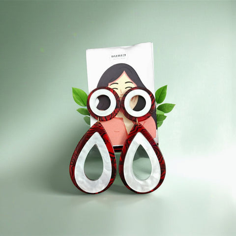 Stylish Teardrop Dangler Earrings for Women & Girls