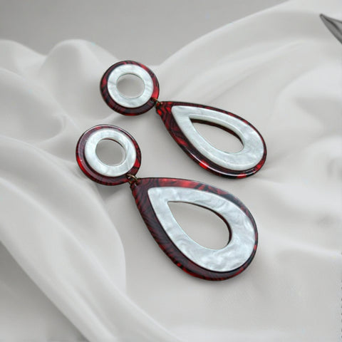 Stylish Teardrop Dangler Earrings for Women & Girls