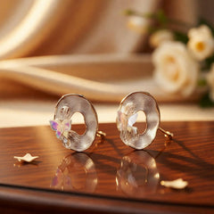 Celestial Blossom Statement Studs