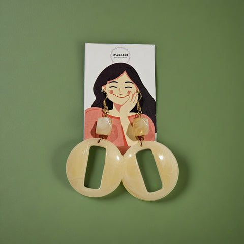 Bold Oval Hoop Earrings Combo