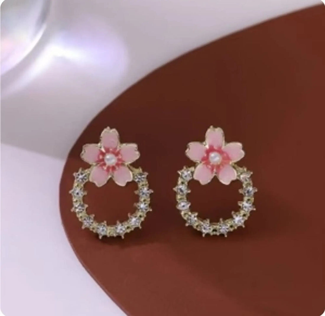 Dazzle21 Western Style Trending Combo Pack of 2 Korean Studs Earrings For Women And Girls Alloy Drops & Danglers, Stud Earring, Earring Set
