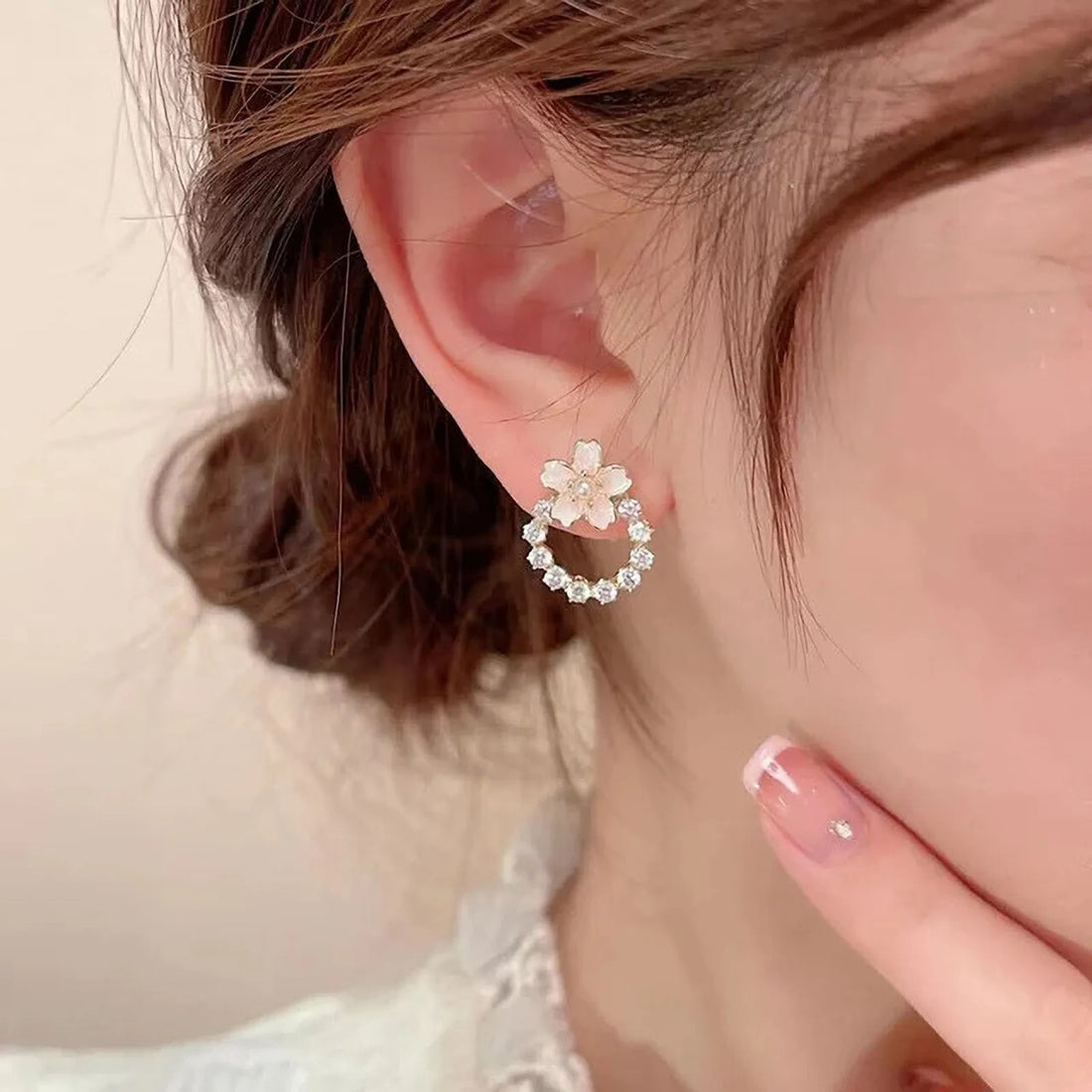 Dazzle21 Western Style Trending Combo Pack of 2 Korean Studs Earrings For Women And Girls Alloy Drops & Danglers, Stud Earring, Earring Set